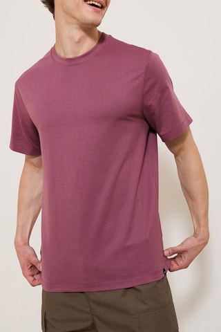 Biologisch Katoenen T-shirt Regular - Roze