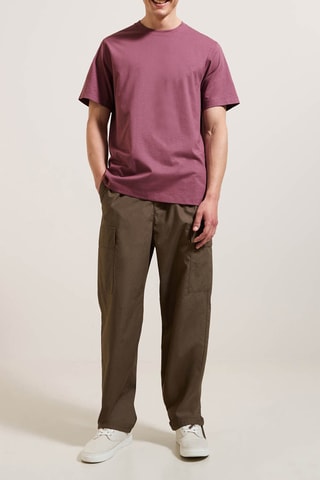 Biologisch Katoenen T-shirt Regular - Roze