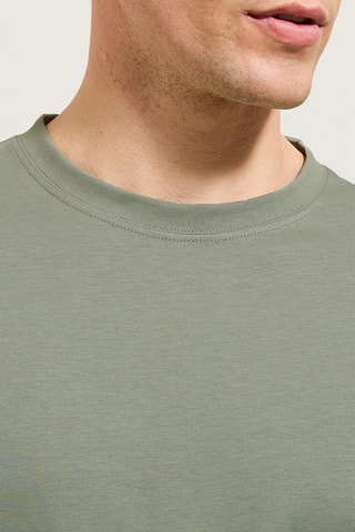 Biologisch Katoenen T-shirt Regular - Zeegroen