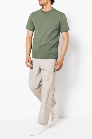 Biologisch Katoenen T-shirt Regular - Kaki