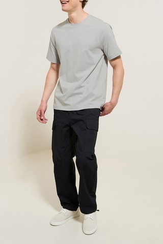 Biologisch Katoenen T-shirt Regular - Lichtgrijs