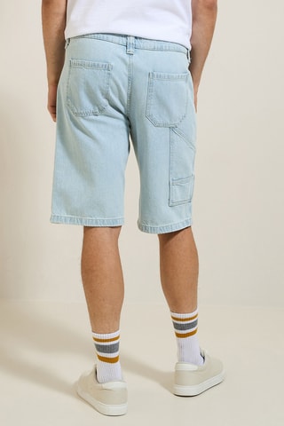 Jeansbermuda - Blauw