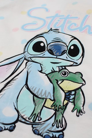 Pyjama Stitch Lilo et Stitch Disney  - Blanc et bleu