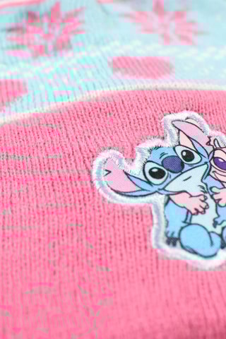 Bonnet Stitch et Angel Lilo et Stitch Disney  - Rose