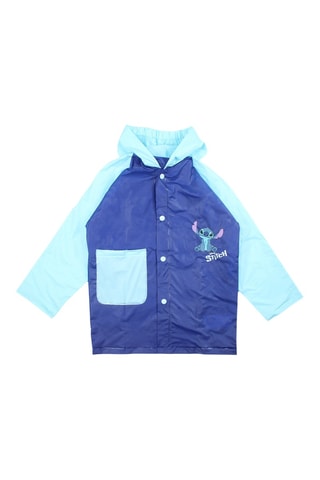 Imperméable à capuche Stitch Lilo & Stitch Disney - Bleu marine