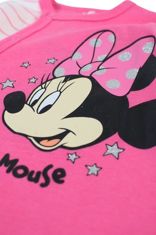 Grenouillère Minnie Disney  - Blanc, rose et multicolore