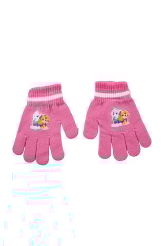Bonnet et gants Everest et Stella Pat’ Patrouille  - Blanc et rose