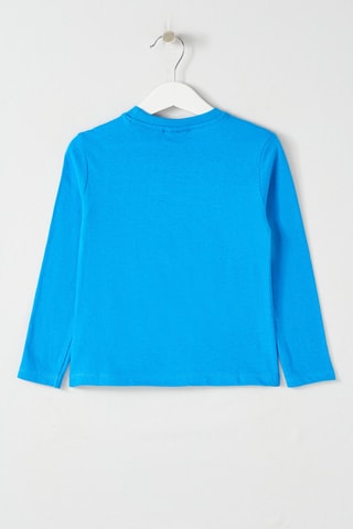 T-shirt Sonic  - Blanc et bleu