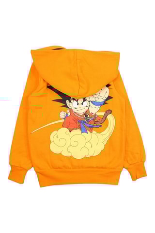 Sweat polaire Son Goku Dragon Ball - Jaune et orange