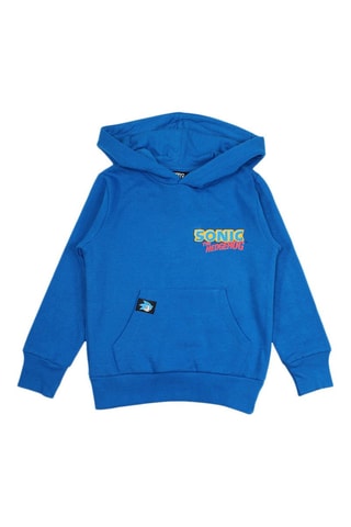 Sweat à capuche Sonic  - Bleu