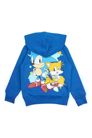 Sweat à capuche Sonic  - Bleu