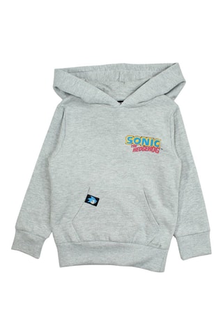 Sweat à capuche Sonic  - Gris