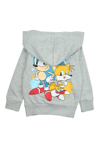 Sweat à capuche Sonic  - Gris