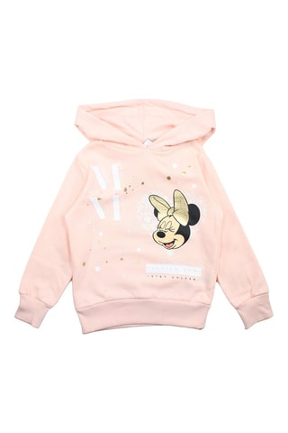 Sweat à capuche Minnie Disney  - Rose