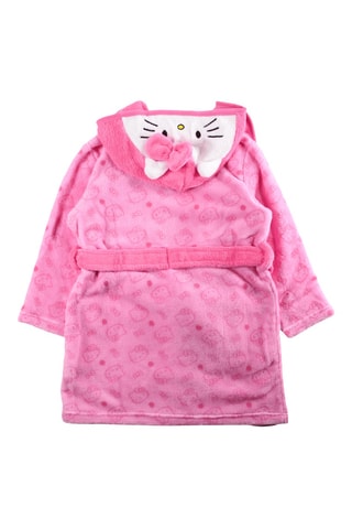 Peignoir à capuche Hello Kitty - Rose - Rose