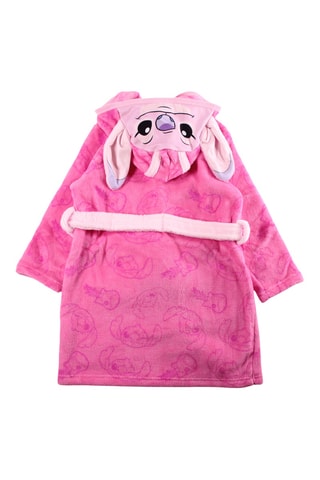 Peignoir à capuche Stitch Lilo & Stitch Disney - Rose - Rose