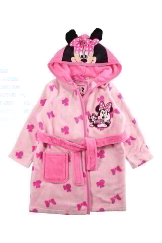 Peignoir à capuche Minnie Disney - Rose - Rose