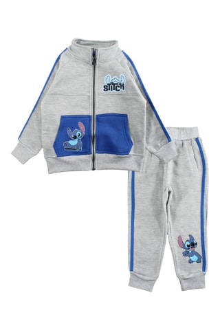 Sweat et jogging Lilo & Stitch Disney - Gris clair chiné - Gris