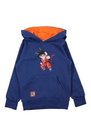 Sweat à capuche Son Goku Dragon Ball - Bleu marine - Bleu marine
