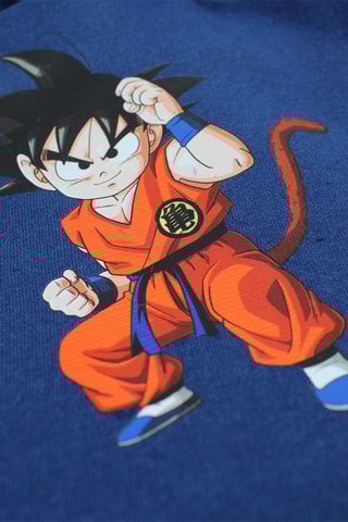 Sweat à capuche Son Goku Dragon Ball - Bleu marine - Bleu marine