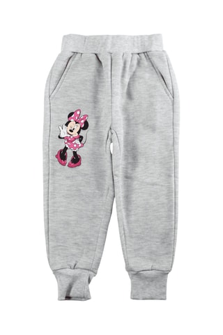 Sweat et jogging Minnie Disney - Gris clair chiné - Gris