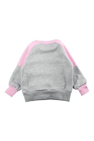 Sweat Minnie Disney - Gris clair chiné - Gris