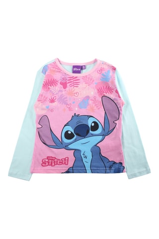 Pyjama Stitch Lilo & Stitch Disney - Ciel et rose - Bleu
