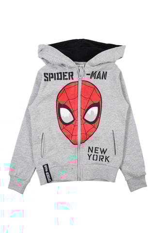 Sweat à capuche Spiderman Avengers Marvel - Gris - Gris