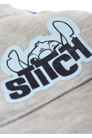 Sweat Lilo & Stitch Disney - Gris clair chiné - Gris
