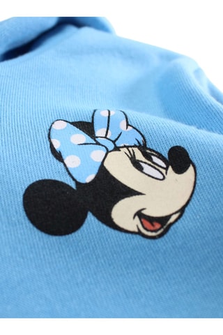 Sweat à capuche Minnie Disney - Bleu clair - Bleu