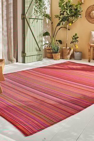 Tapete Capri - Violeta e vermelho