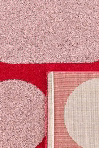 Tapete Groovy - Vermelho e branco