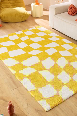 Tapete Groovy - Amarelo