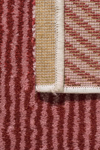 Tapete Memphis - Vermelho e bege