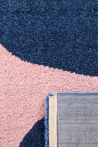 Tapete Groovy - Rosa e azul