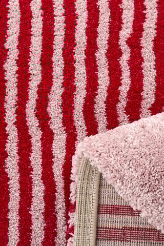 Tapete Groovy - Rosa e vermelho