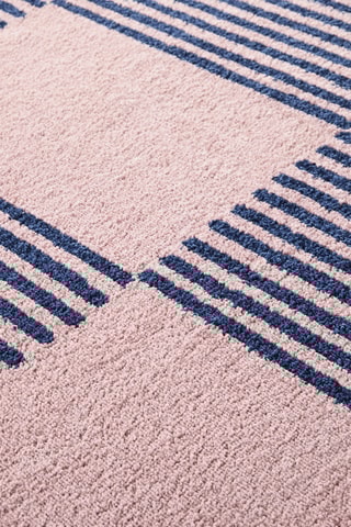 Tapete Groovy - Rosa e azul