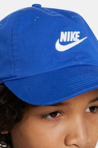Casquette en coton biologique Nike Club - Bleu roi