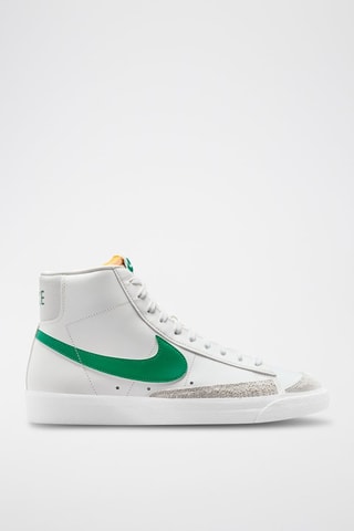 Blazer Mid '77 Vintage en cuir - Blanc et vert - Nike