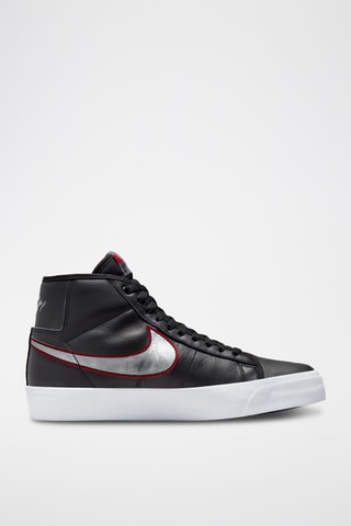 Nike Zoom Blazer Mid Pro GT en cuir - Noir