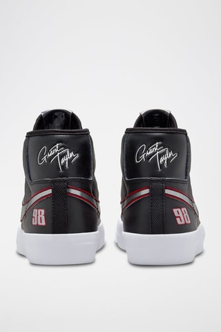 Nike Zoom Blazer Mid Pro GT en cuir - Noir