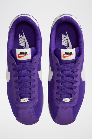 Cortez en cuir - Violet - Nike