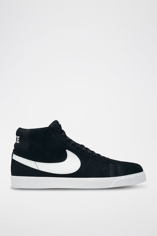 SB Zoom Blazer Mid en cuir - Noir - Nike