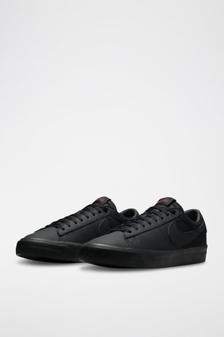 SB Zoom Blazer Low Pro GT en cuir - Noir - Nike