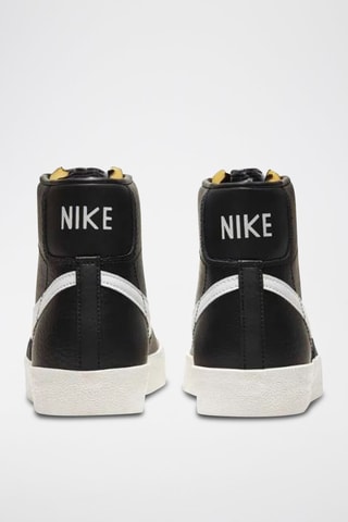 Nike Blazer Mid '77 Vintage en cuir - Noir