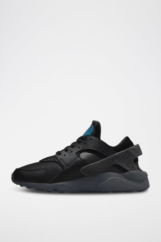 Huarache en cuir - Noir