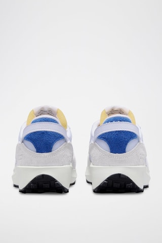 Waffle Debut en nubuck - Blanc