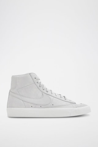 Nike Blazer Mid en cuir - Blanc