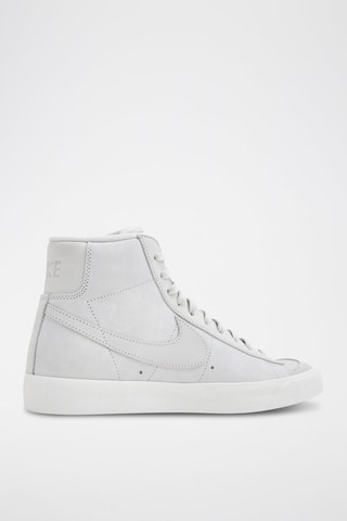 Nike Blazer Mid en cuir - Blanc