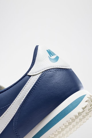 Cortez en cuir - Bleu